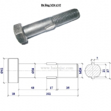 Bu lông ngạnh M24x102